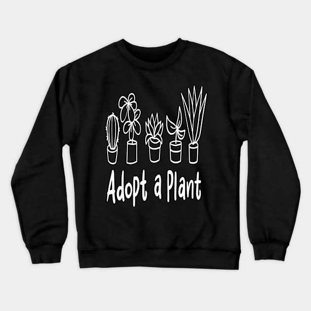 Garden Plant Gardener Gift Motif Crewneck Sweatshirt by Shirtjaeger